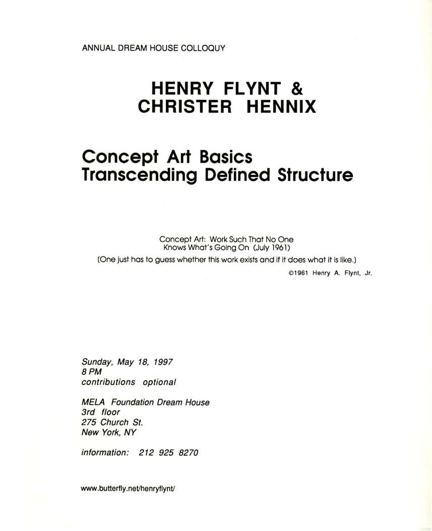 C.C. Hennix Lecture